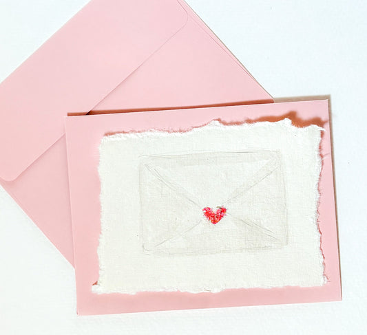 Valentine’s Letter Greeting Card